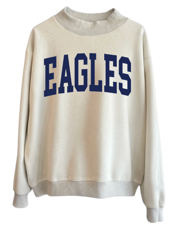 Oak Mtn Reversible Mock Neck Sweatshirt