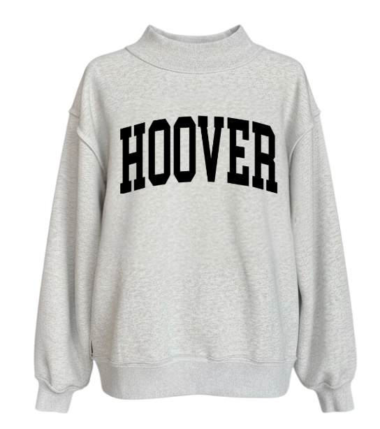 Hoover Reversible Mock Neck Sweatshirt