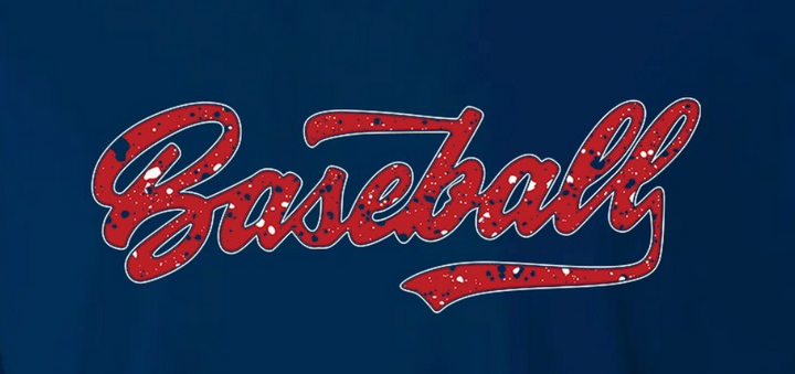 Splatter Baseball Performance Shirt