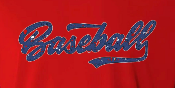 Splatter Baseball Performance Shirt