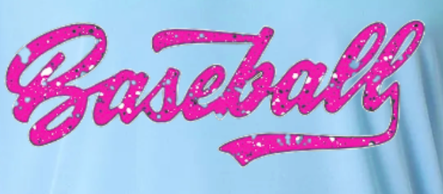 Splatter Baseball Performance Shirt