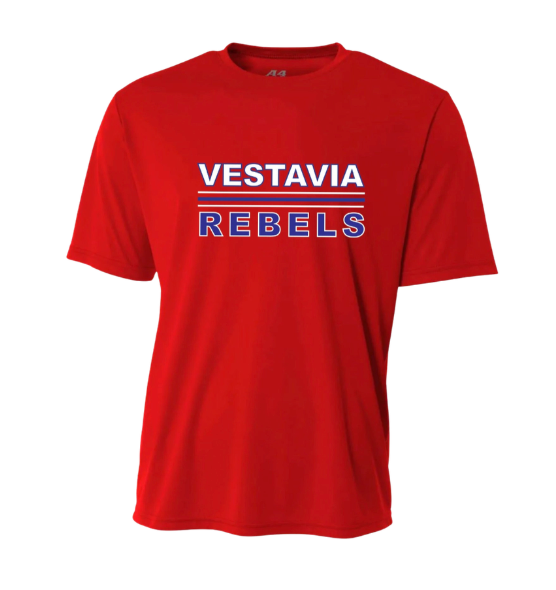 Crest Vestavia Rebels Performance Shirt