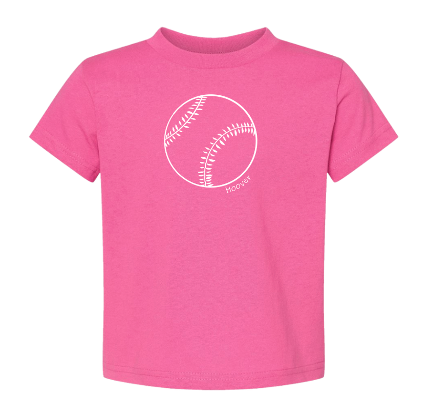 Toddler Hoover Baseball T-Shirt