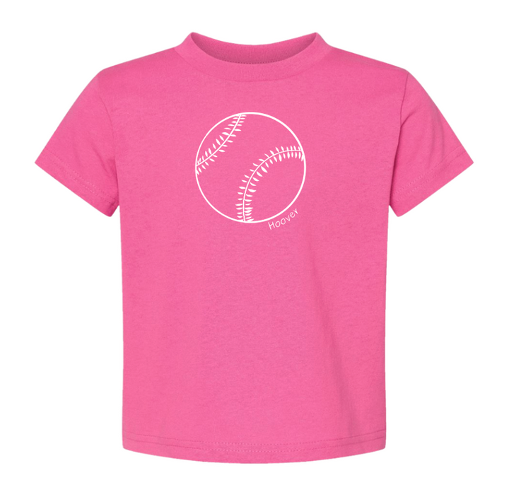 Toddler Hoover Baseball T-Shirt