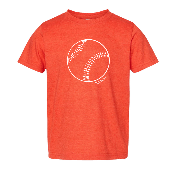 Toddler Hoover Baseball T-Shirt