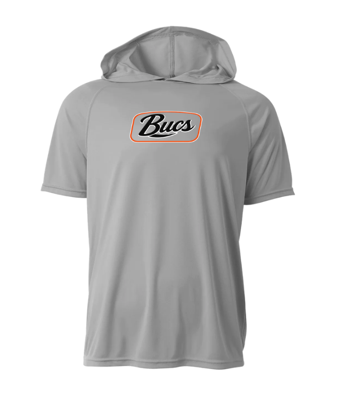 Bucs Short Sleeve Performance Hoodie