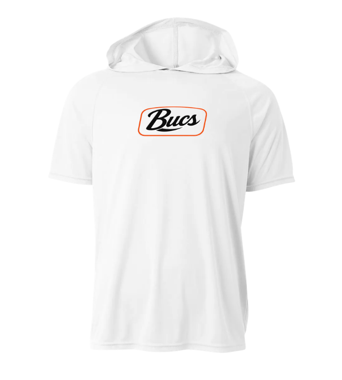 Bucs Short Sleeve Performance Hoodie