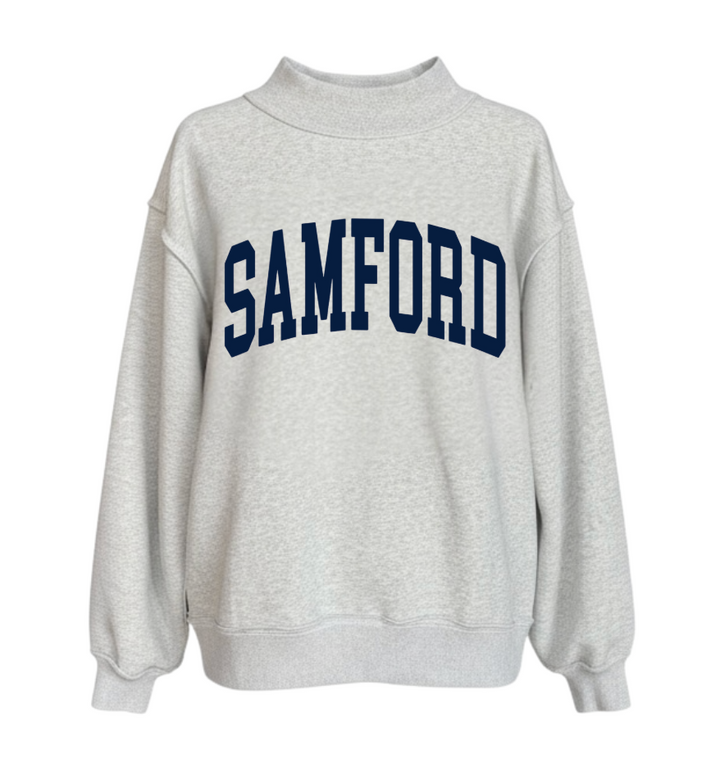 Samford Reversible Mock Neck Sweatshirt