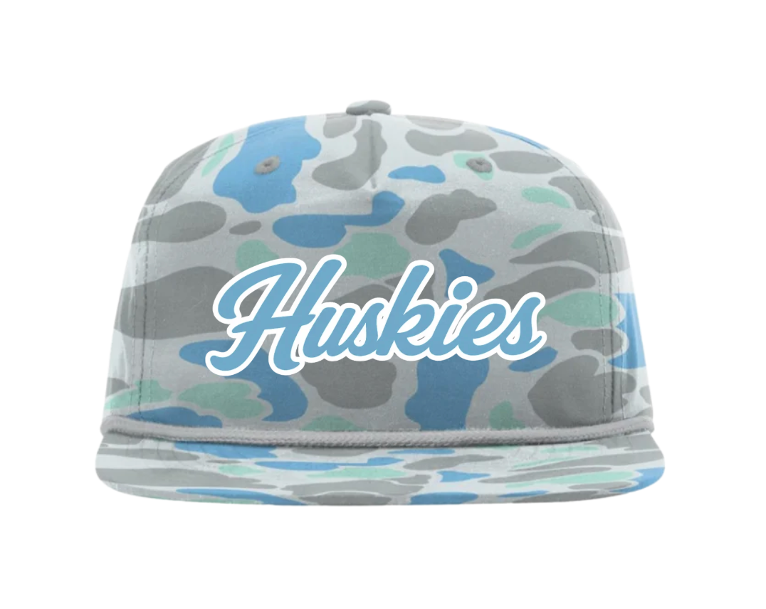 Huskies Saltwater Duck Camo Rope Hat