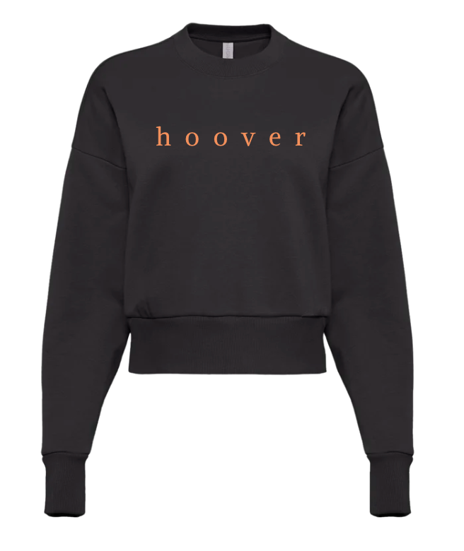 Hoover Embroidered Boxy Sweatshirt