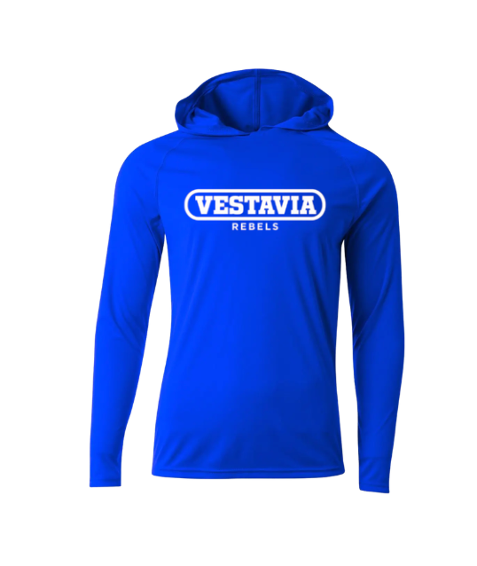 Vestavia Battle Adult  LS Performance Shirt