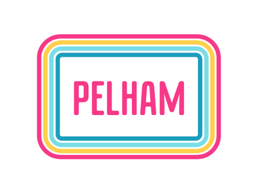 Pelham Retro Sticker