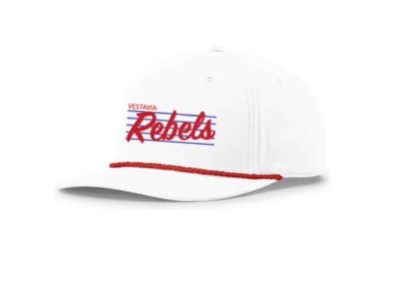 Vintage Vestavia Rebels Script Rope Hat