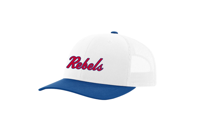 Rebels Retro Script Trucker Hat