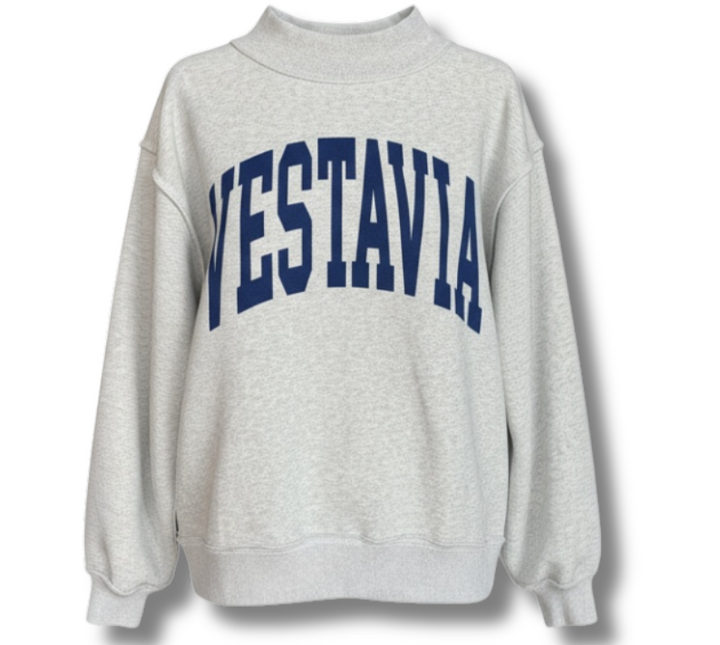 Vestavia Reversible Mock Neck Sweatshirt