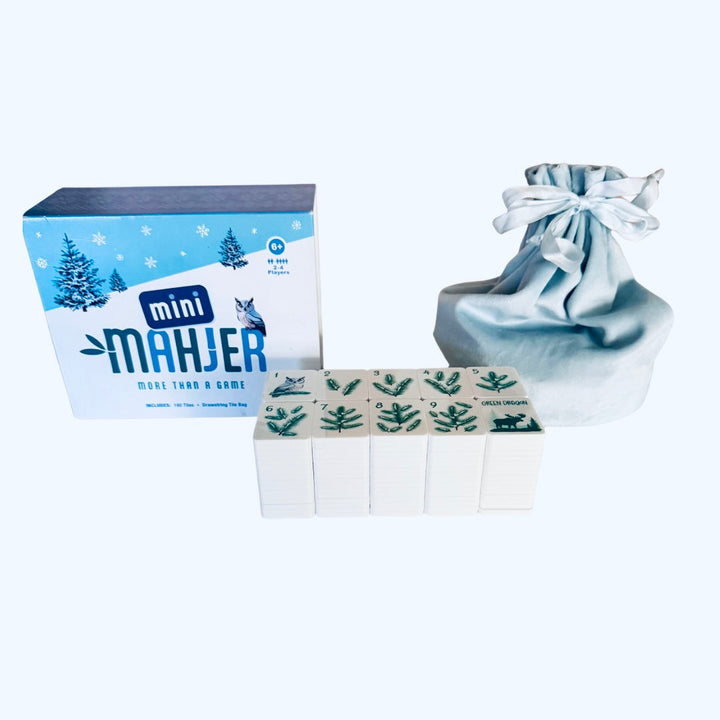 Mini Mahjer Just the Tiles: SKI Edition