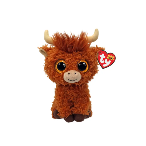 TY Alfie Cow Plush Beanie