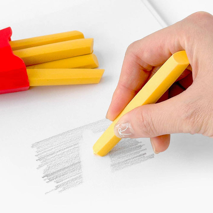 French Fry Erasers