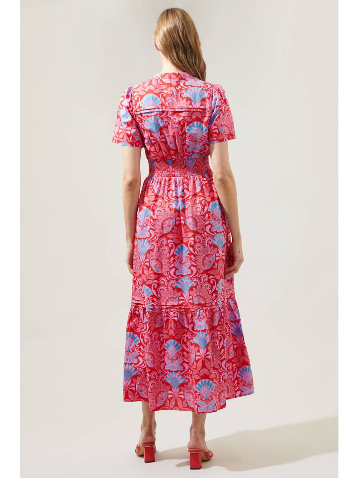 Wren Poplin Maxi Dress