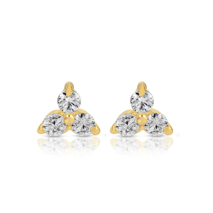 Triple Cluster Studs