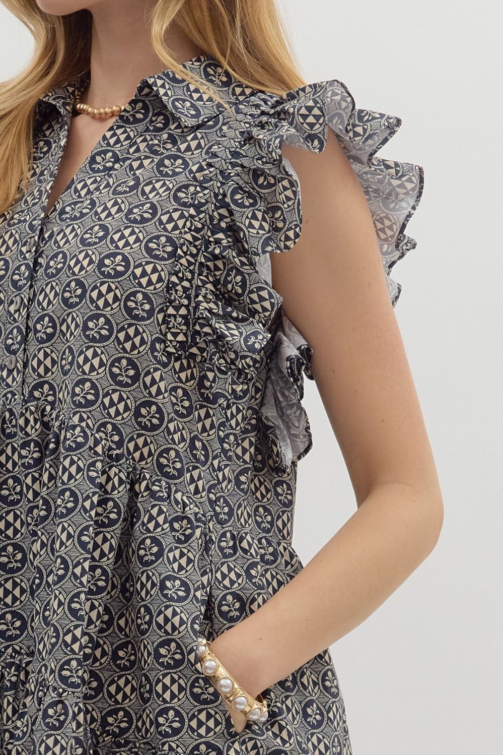 Francie Flounce Dress