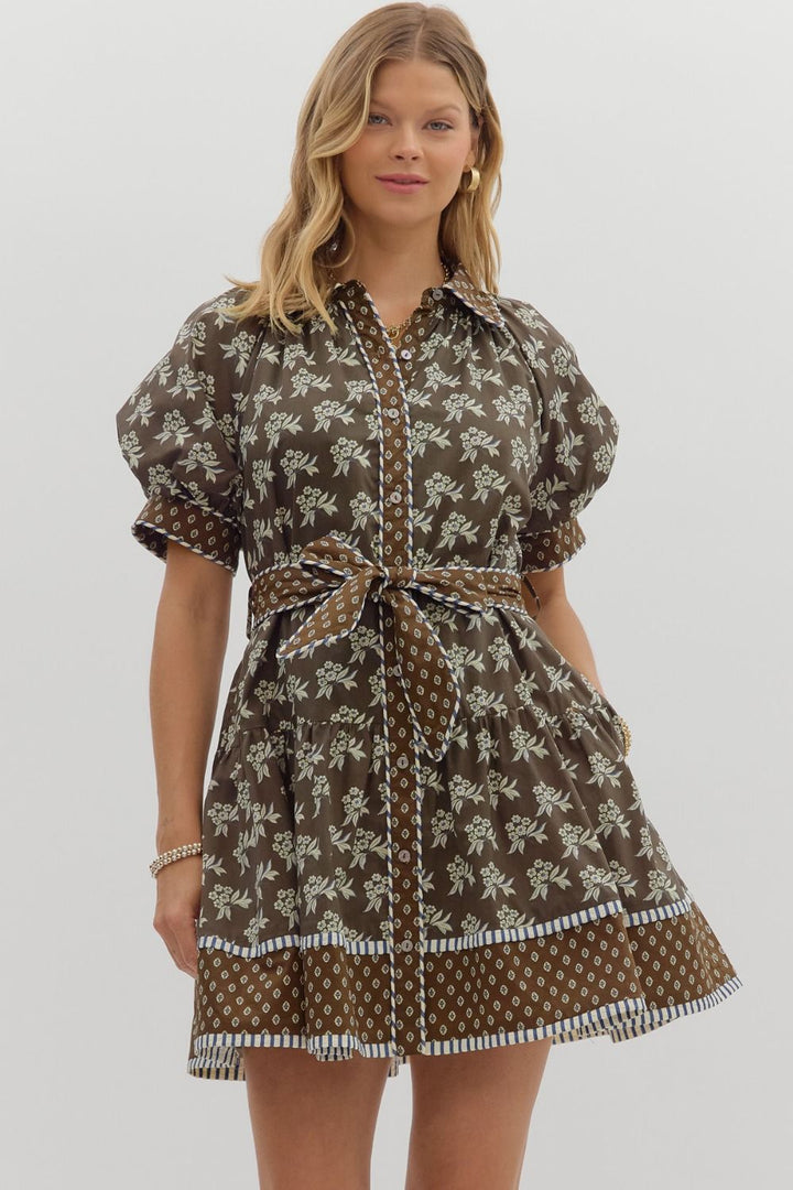 Ella Belted Dress