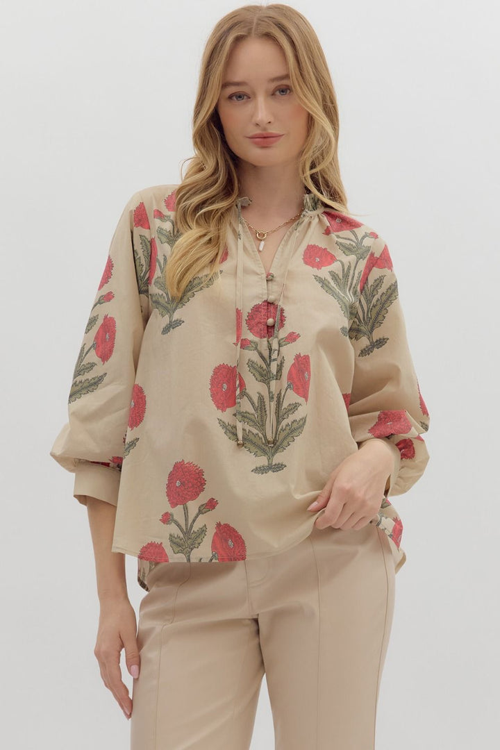 Wynnie Wildflower Top
