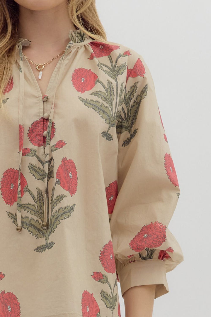Wynnie Wildflower Top