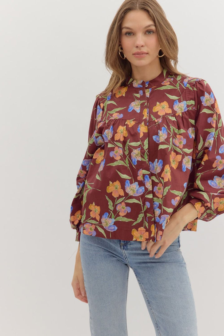 Laurel Floral Blouse