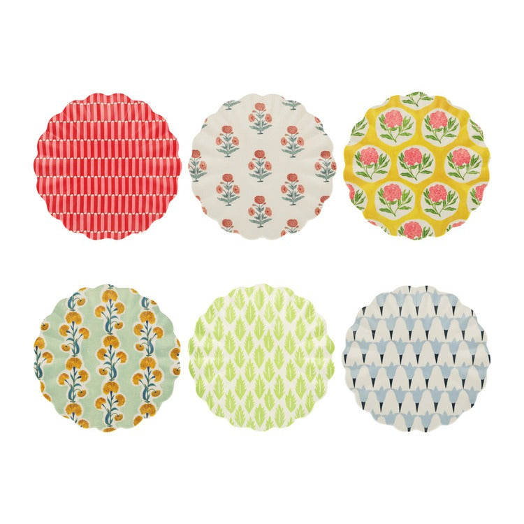 Meri Meri x Molly Mahon Reusable Small Plates