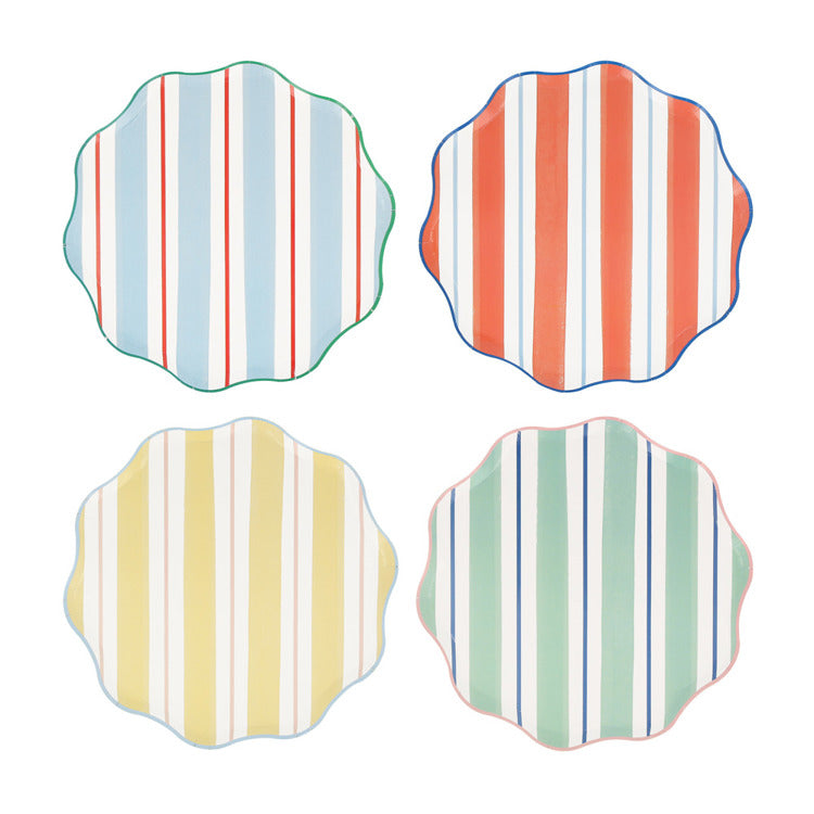 Preppy Stripe Side Plates