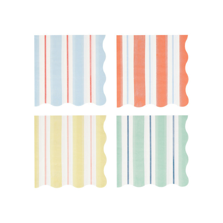 Preppy Stripe Small Napkins