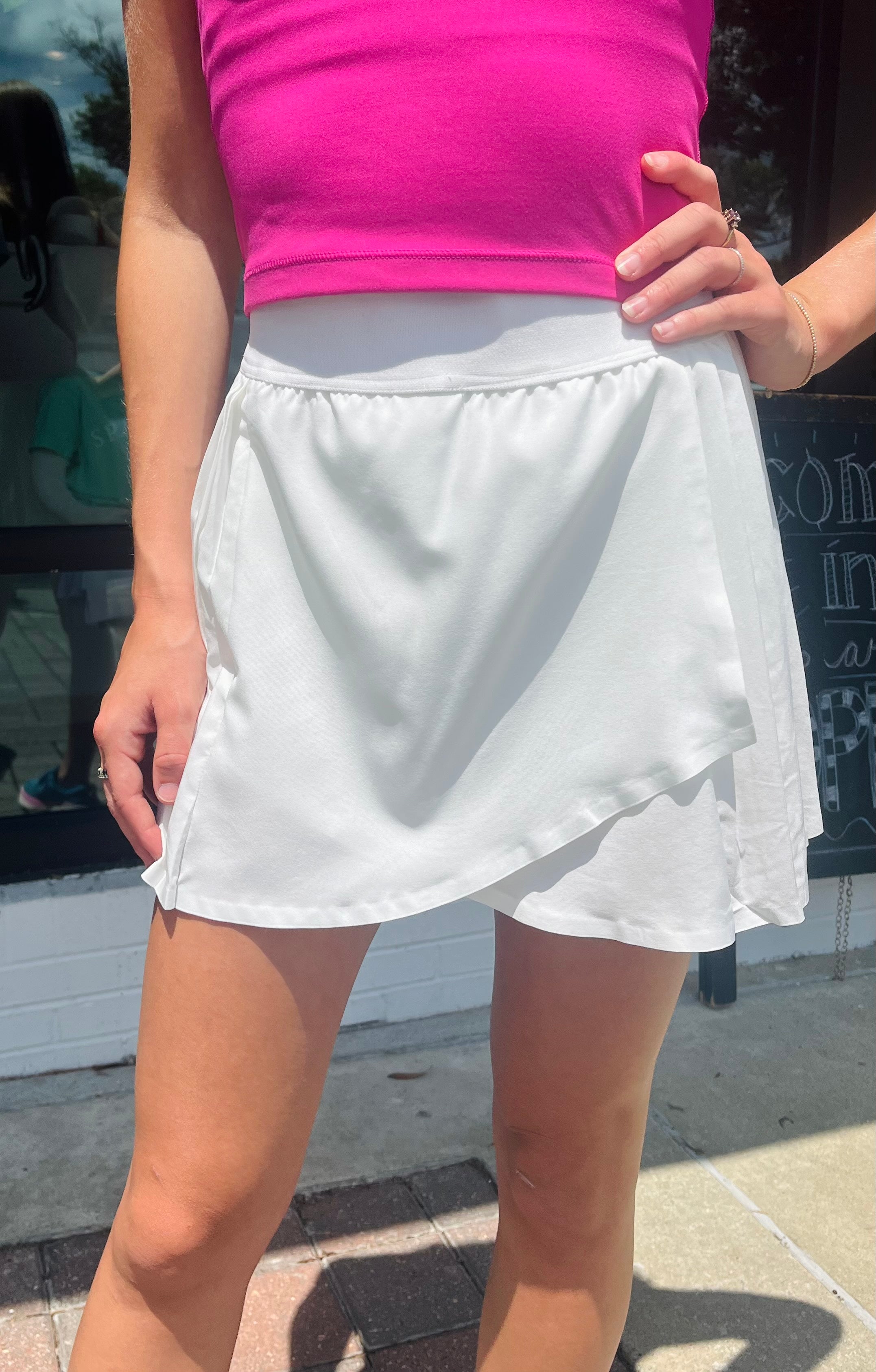 Wrap Style Tennis Skirt